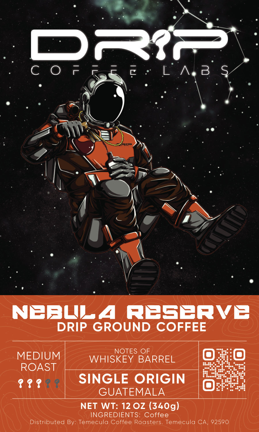 Nebula Reserve Whiskey Barrel Aged Medium Roast - Cold Brew